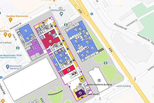 Map of MECD